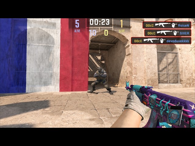 INSANE COMEBACK VS FRENCH 5-STACK...