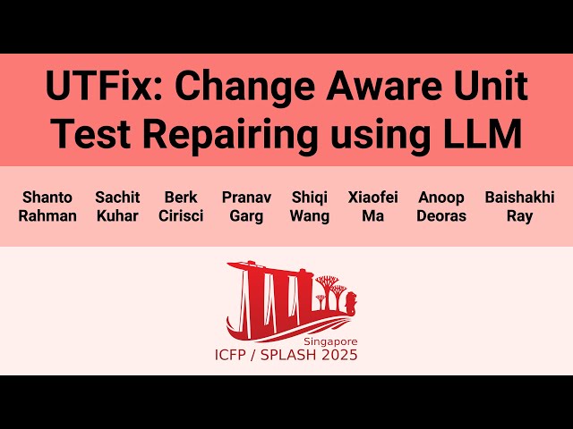 [OOPSLA'25] UTFix: Change Aware Unit Test Repairing using LLM