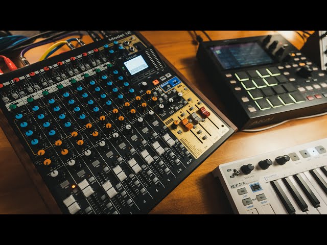 MPC One + Tascam Model 12 is an AWESOME DAWless setup 👀