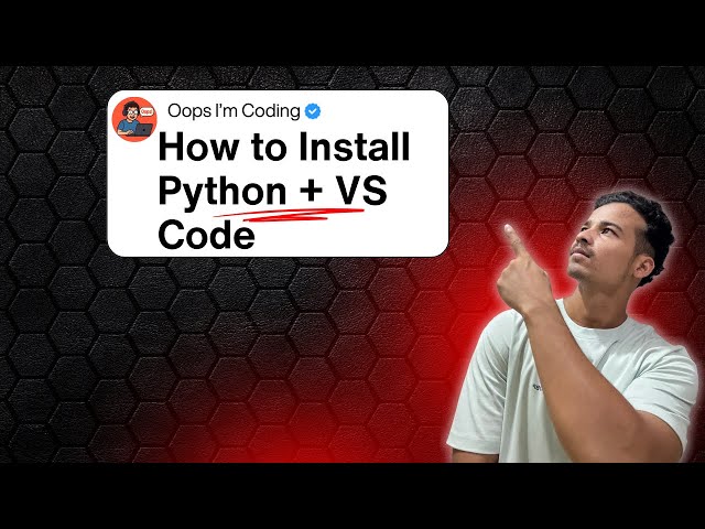 Python + VS Code Setup in 60 Seconds (Beginner Friendly)