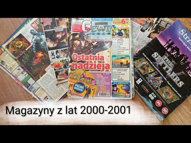 A Look at old polish gaming Magazines from Around the Year 2000 – Old Magazines in 4K (english subs)