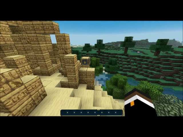 Minecraft let's build a farm Part 1 HD