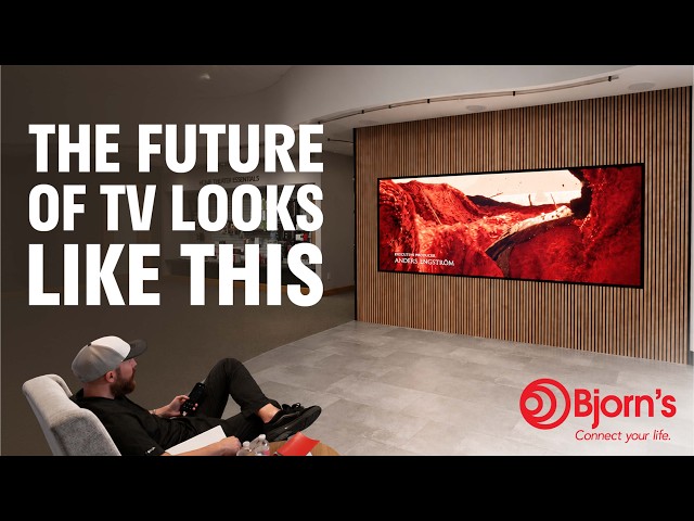 MicroLED at Bjorn’s: 50 Years of AV. Now, a New Era.