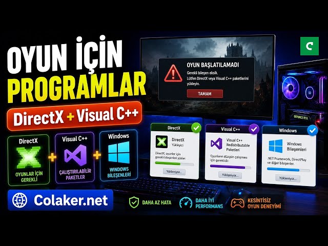 Required Programs for PC Games in 2026: DirectX and Visual C++