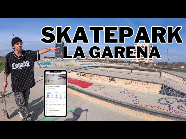 EL SKATEPARK MÁS GRANDE DE MADRID 🛹🔥 | Ride Park La Garena