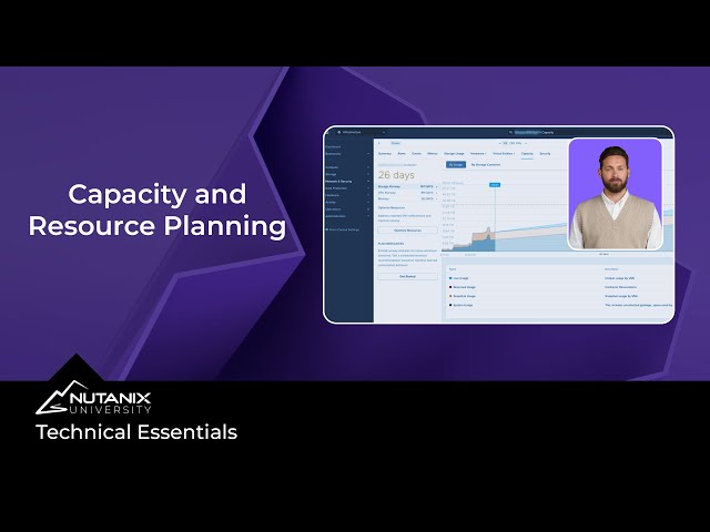 Capacity and Resource Planning with NCM | Technical Essentials | Nutanix University