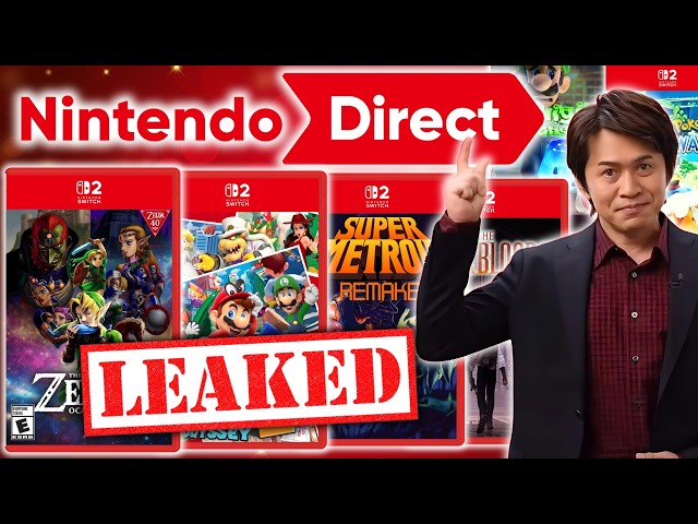 The Next Nintendo Direct Just LEAKED! Here's All the Games to Expect!