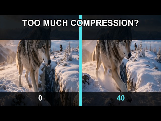 Does Image Compression Change LTX 2.5 Motion? 0 vs 18 vs 40