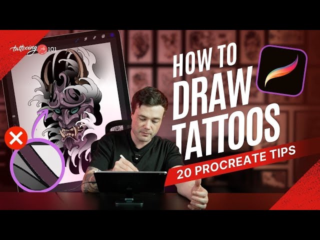 20 Procreate Tattoo Tips All Tattoo Artists Need to Know ✍️ How to Design Tattoos