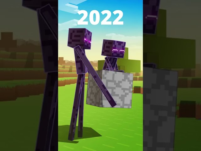 Evolution of enderman #minecraft #enderman #evolution