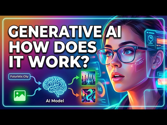 Generative AI Explained: How AI Actually Creates Content (Text, Images and More)
