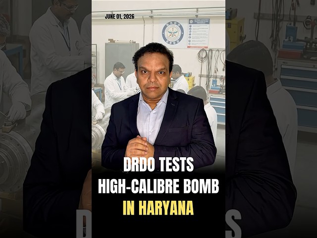 DRDO Tests High-Calibre Bomb #iran #iranisraelwar #iranwar #trump #missiles #missile #bomb #drdo
