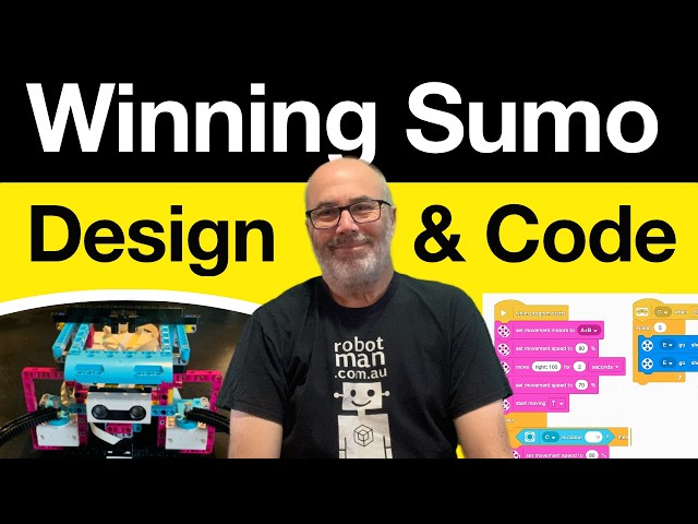 My BEST Sumo robot Designs and Code for Spike Prime battle bots!