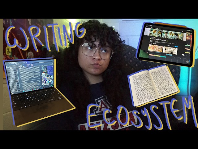 my writing ecosystem // my three favorite tools and programs for managing my writing projects!