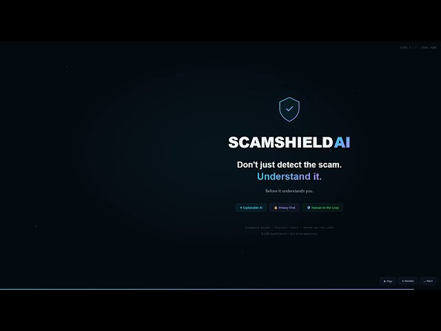 Scamshield AI Video