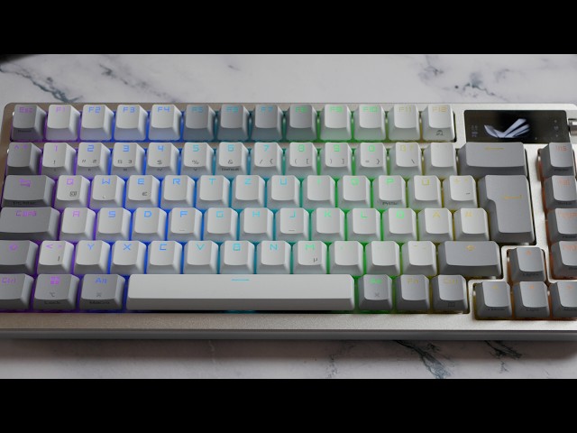 Asus ROG Azoth Soundtest - Asus ROG NX Snow Switch
