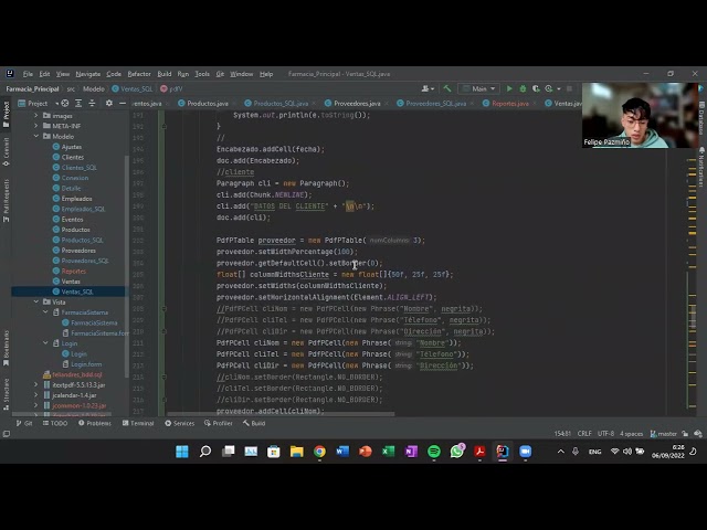 Proyecto Final POO - CRUD Farmacia en Java en IntelliJ IDEA con GUI FORM/ Explicación Teórica