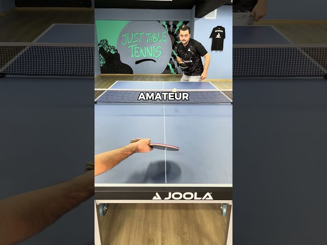 BEGINNER, AMATEUR, PRO, ELITE PING PONG FOREHAND PUSH 🏓