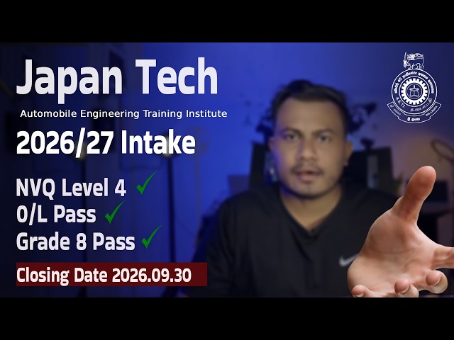 Japan Tech Automobile Engineering Training Institute | 2026/27 Intake