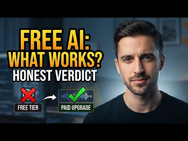 Faceless Channel, nothing but FREE AI Tools | What Works, What Doesn't