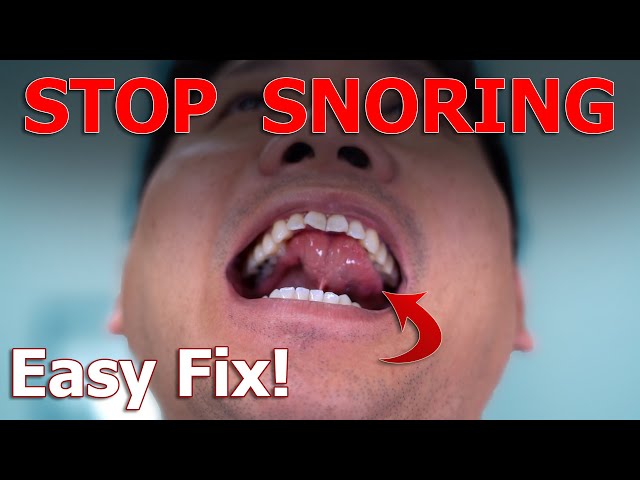 Stop Snoring IMMEDIATELY With This Body Hack | Physical Therapist