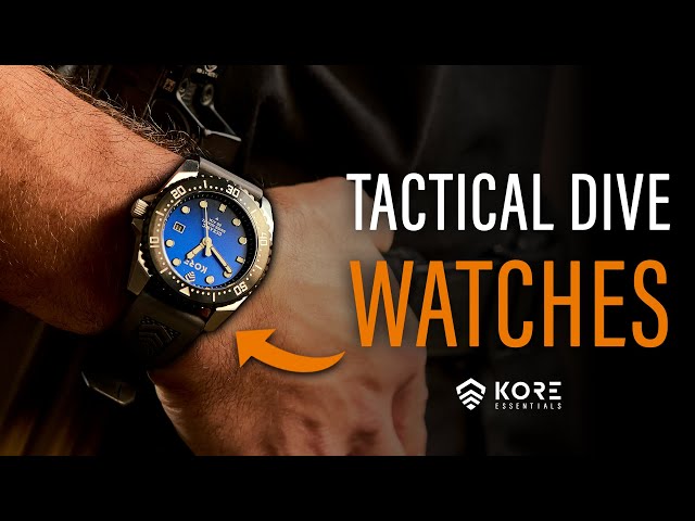 NEW Tactical Dive Watches from Kore Essentials