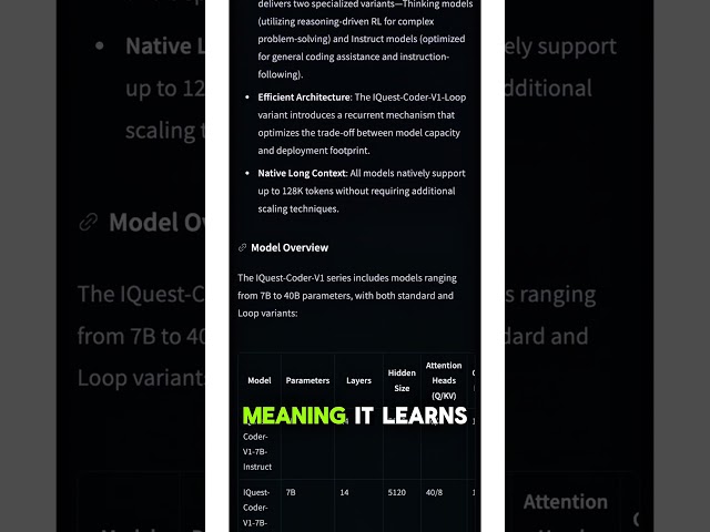 China Just Beat GPT-4o? 🇨🇳 (IQuest-Coder) #shorts