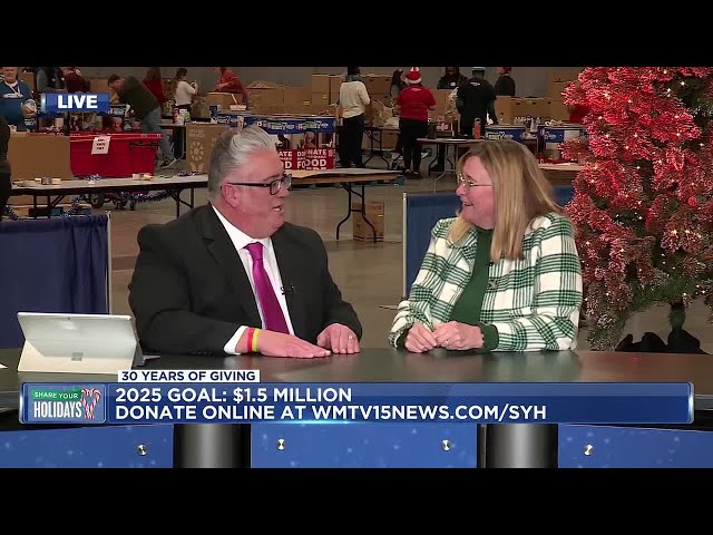 Former WMTV anchor Pam Tauscher reflects on Mike McKinney starting Share Your Holidays