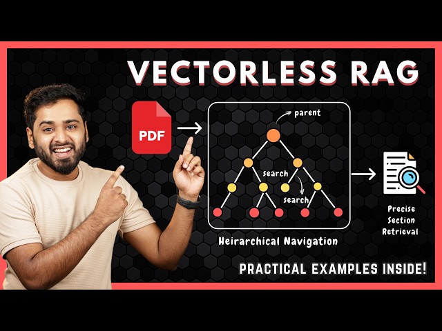 Vectorless RAG Crash Course For Beginners 2026 (PageIndex, Tree Search & Reasoning-Based Retrieval)