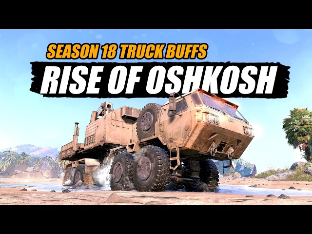 Snowrunner Season 18 Trucks Buffs & Other hidden changes