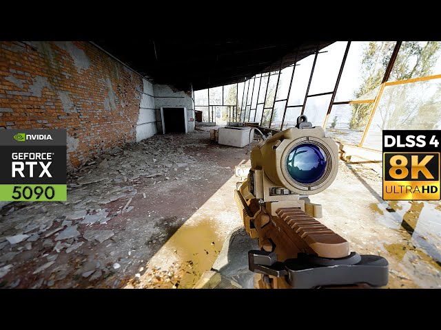 [8K] STALKER 2 - Photorealistic Graphics + Gunplay with Modded Path Tracing - RTX 5090 - 9800X3D