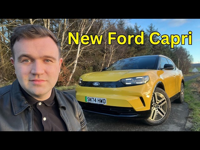 2025 Ford Capri Review & Test Drive | Should You Buy the All-Electric Ford Capri?