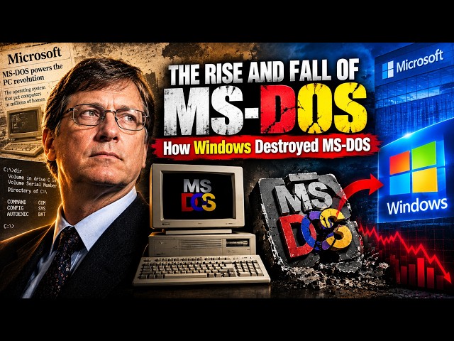 The Rise and Fall of MS-DOS: How Windows Destroyed MS-DOS