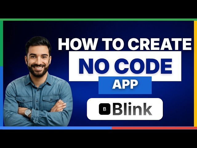 how to create no code app using blink ai[2026 Full Guide]