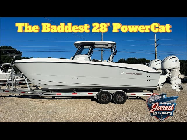 The Baddest 28’ PowerCat | 2026 Twin Vee 280 GFX2 | Yamaha 300hp Engines | For Sale