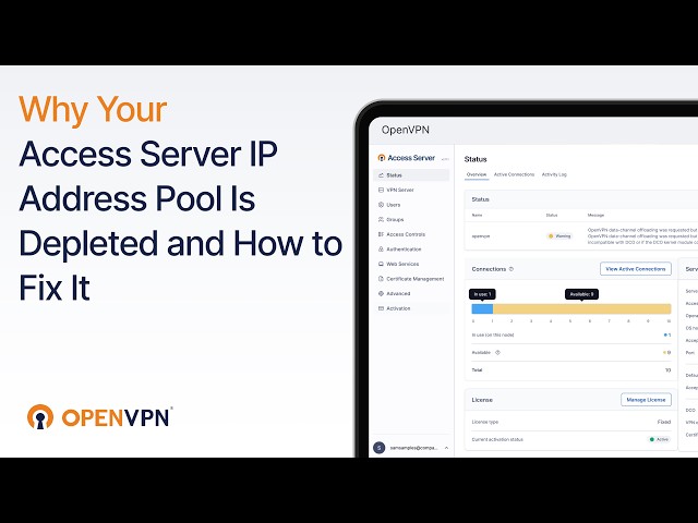 Why Your Access Server IP Address Pool Is Depleted and How to Fix It