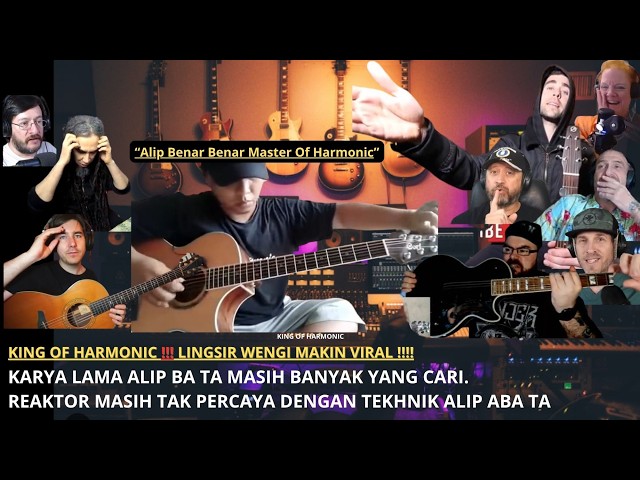 KING OF HARMONIC‼️KARYA TERBAIK ALIP BA TA LINGSIR WENGI ( fingerstyle guitar) 💥