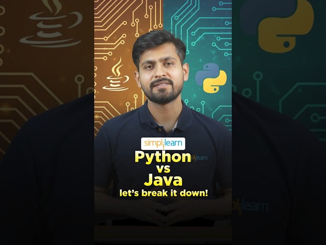 🔥Java vs Python  : Which Should You Learn in 2026? #shorts #simplilearn