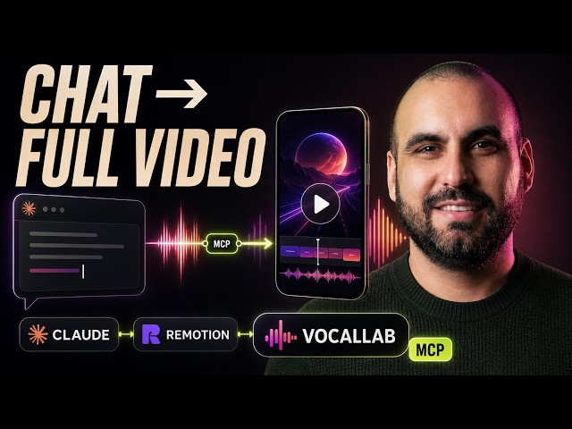 Automate AI Video Creation with Claude, Remotion & Vocallab.ai MCP