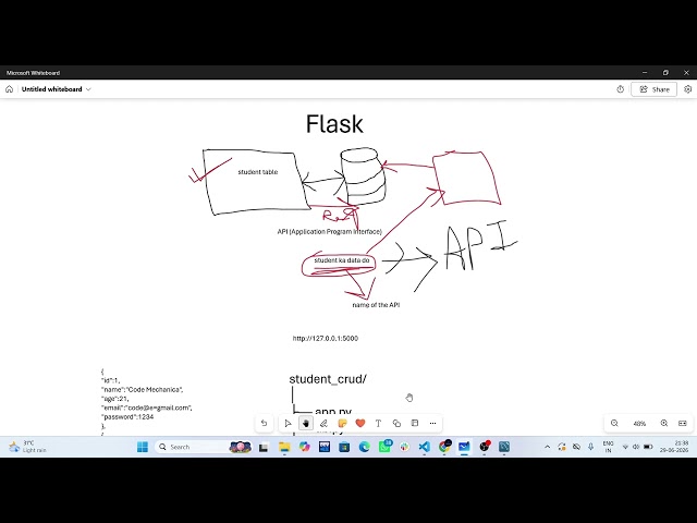 flask part 2 #codemechanica #creator #youtube #application #flask #python