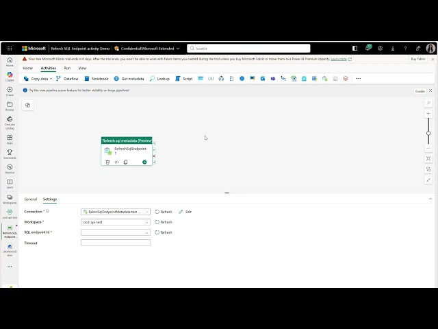 Announcing the Refresh SQL Endpoint activity in Fabric Pipelines