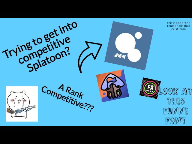 Getting into competitive Splatoon 3 is easier than you may think