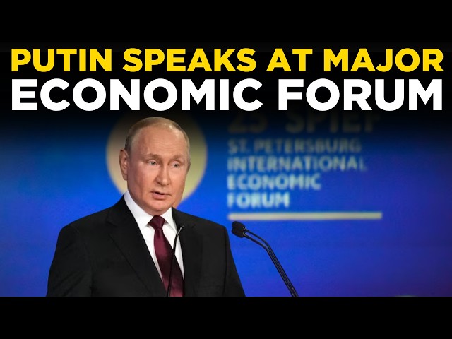 Putin SPIEF Plenary LIVE | PUTIN'S ULTIMATUM: Russian President Addresses Global Economic Summit