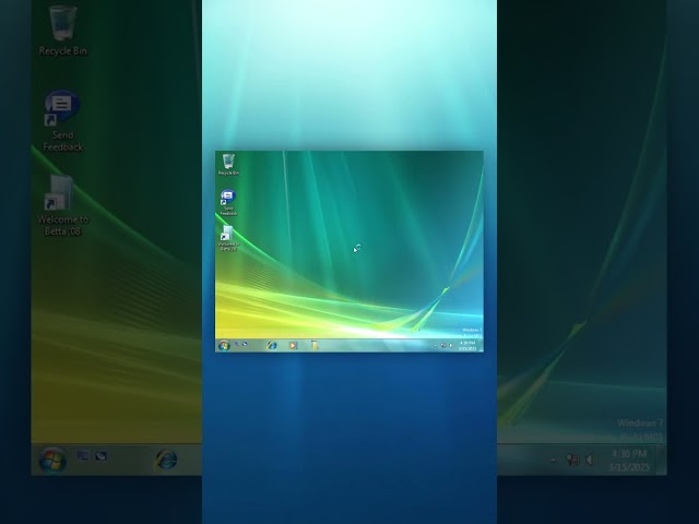 Windows 10 if it was released in 2008... #WindowsMods #windows #windows10 #windows7