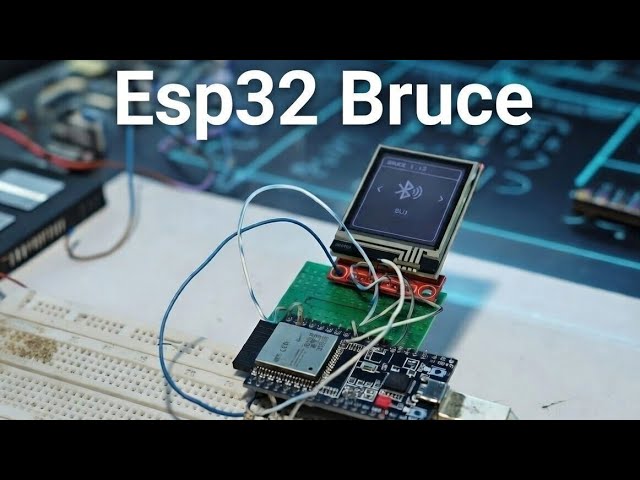 ESP32 Bruce Mini || Install BruceFirmware & Test Features ||#esp32 #brucemini