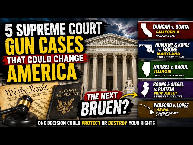 5 Supreme Court 2A Cases That Could Change America Forever