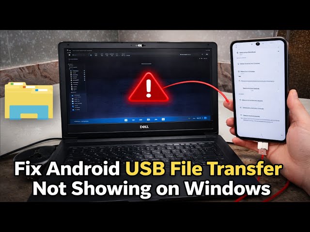 Android Connected to Laptop But Files Not Visible? Easy Fix