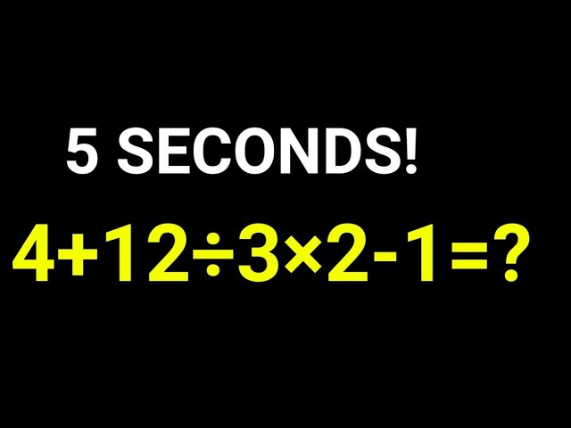 "Asimple Problem That Everyone Gets Wrong!"#mathforbeginners