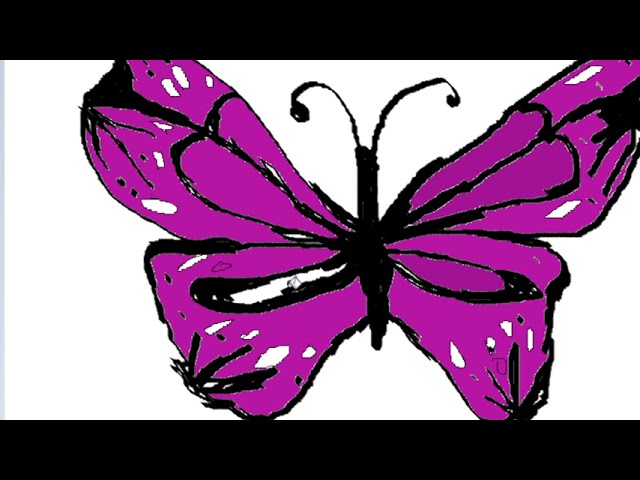 How to Draw a Beautiful Butterfly Step by Step (Easy Tutorial) 🦋