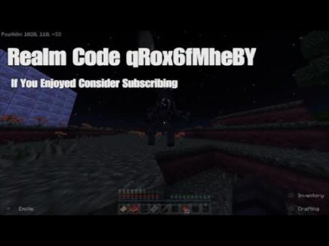 BEST HORROR REALM CODE FOR MINECRAFT BEDROCK EDITION!